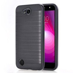 LG X Power 2, Fiesta LTE, X Charge Armor Hybrid Case (Black)